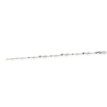 BRACELET OR BLANC 18CT 2.18GRS 17.5CM