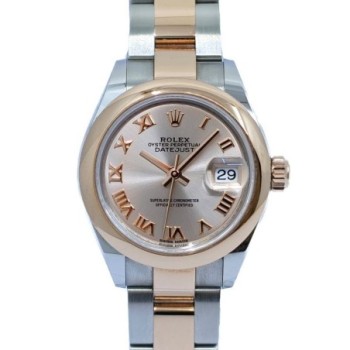 ROLEX LADY DATEJUST 28 TWO TONE CHAMPAGNE DIAL 279161