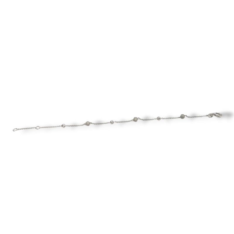 BRACELET OR BLANC 18CT 2.18GRS 17.5CM