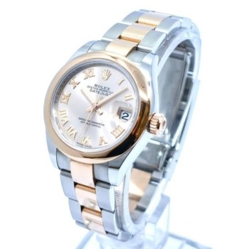 ROLEX LADY DATEJUST 28 TWO TONE CHAMPAGNE DIAL 279161