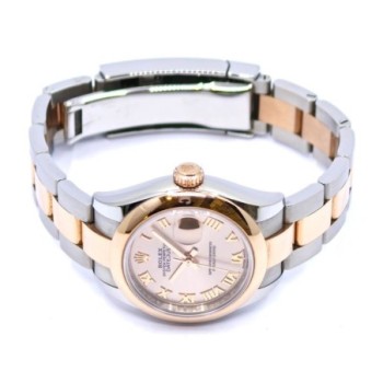 ROLEX LADY DATEJUST 28 TWO TONE CHAMPAGNE DIAL 279161
