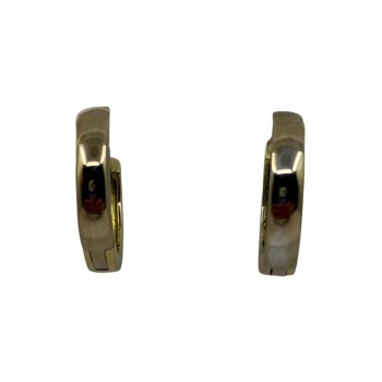 BOUCLES D'OREILLES BICOLOR 2.95GRS