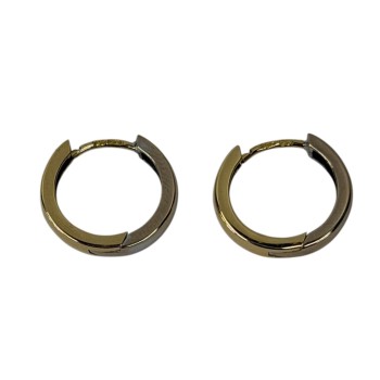 BOUCLES D'OREILLES BICOLOR 2.95GRS