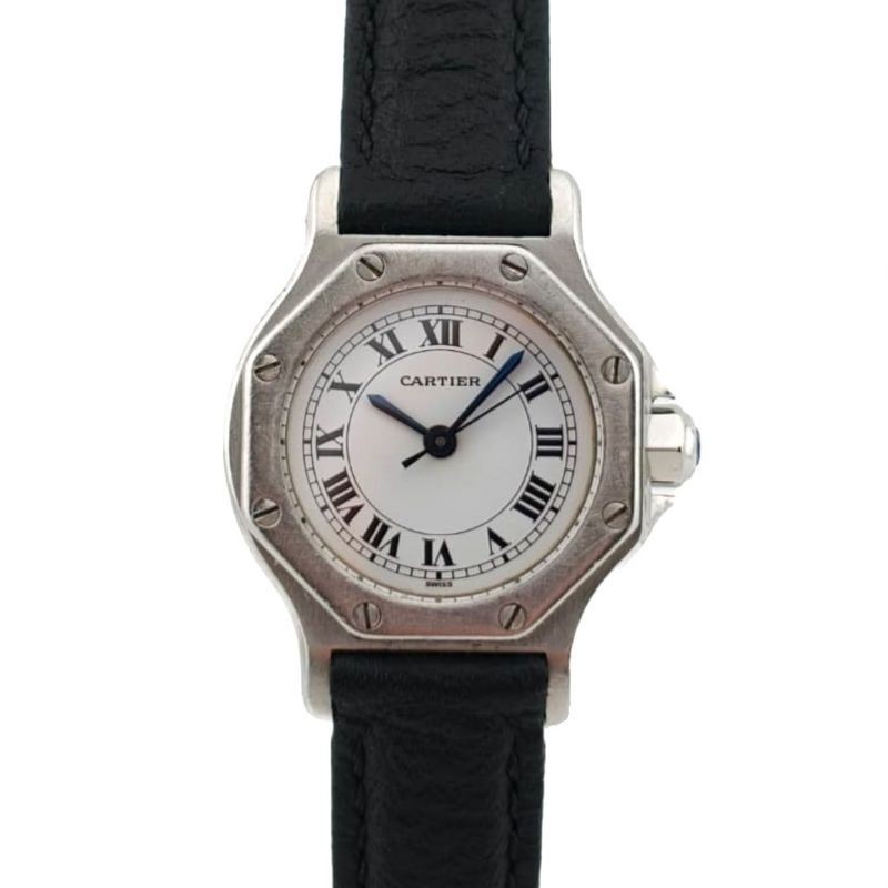 CARTIER SANTOS OCTOGON 24MM AUTOMATIQUE ACIER