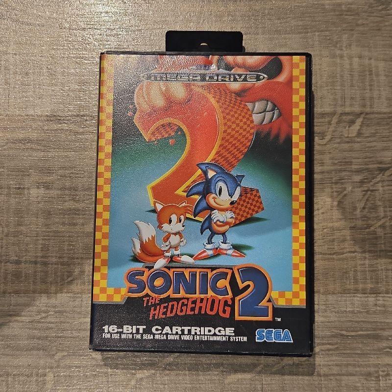 SONIC THE HEDGEHOG 2 SEGA MEGA DRIVE