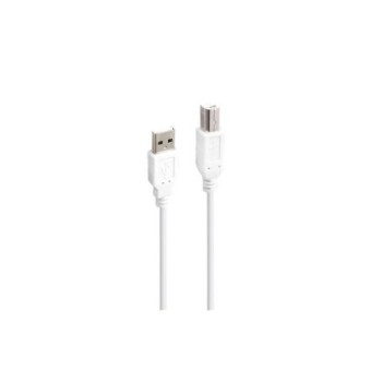 Accsup Printerkabel USB-a Naar USB-B 2.0 5 M Wit