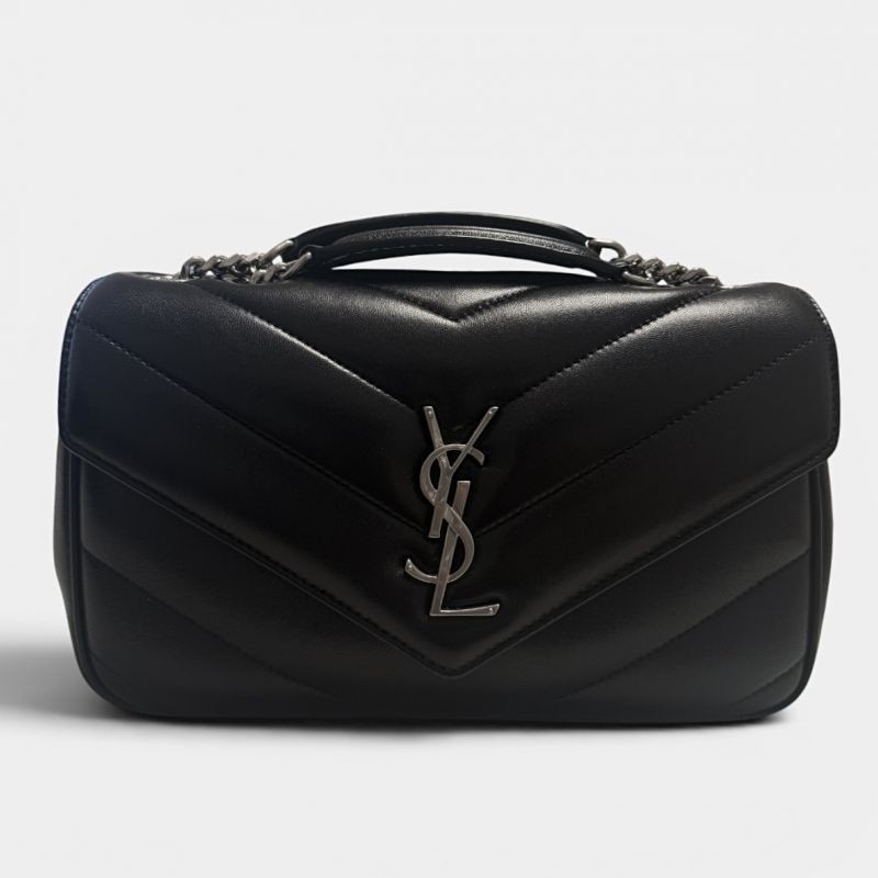 SAC A MAIN YSL LOULOU MEDIEUM NOIR