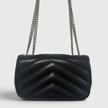 SAC A MAIN YSL LOULOU MEDIEUM NOIR