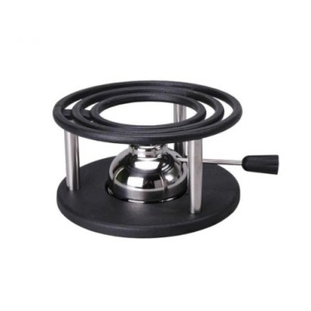 Kisag - Rechaud BlackCast - Mit Standard-Gasbrenner Inox