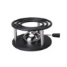 Kisag - Rechaud BlackCast - Mit Standard-Gasbrenner Inox