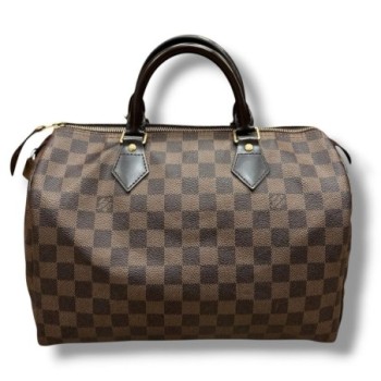 SAC LOUIS VUITTON SPEEDY 30 DAMIER EBENE