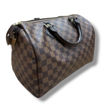 SAC LOUIS VUITTON SPEEDY 30 DAMIER EBENE