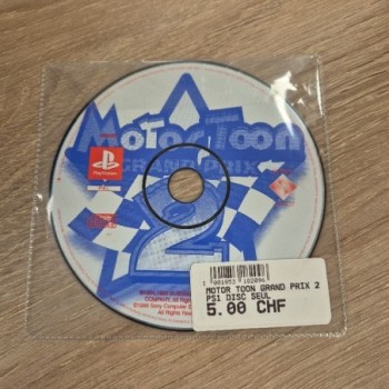 MOTOR TOON GRAND PRIX  2 PS1 DISC SEUL