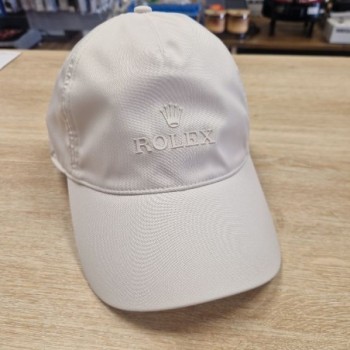 CASQUETTE ROLEX BEIGE SUR BEIGE