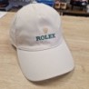 CASQUETTE ROLEX BEIGE LOGO VERT