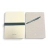 BLOC NOTE + STYLO ROLEX BEIGE VERT
