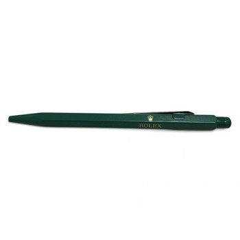 BLOC NOTE + STYLO ROLEX BEIGE VERT