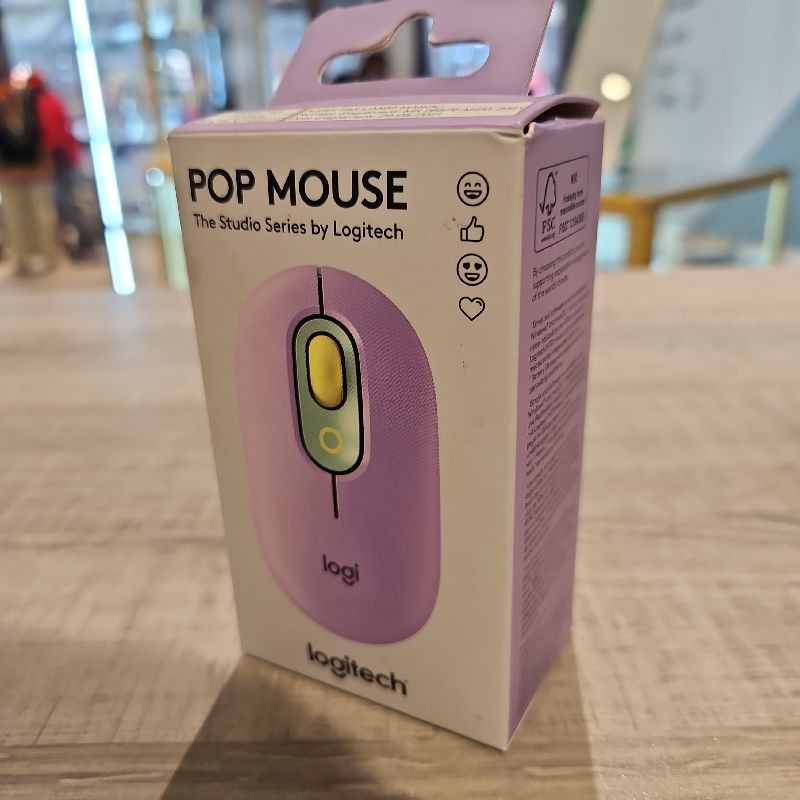 POP MOUSE LOGITECH VIOLET