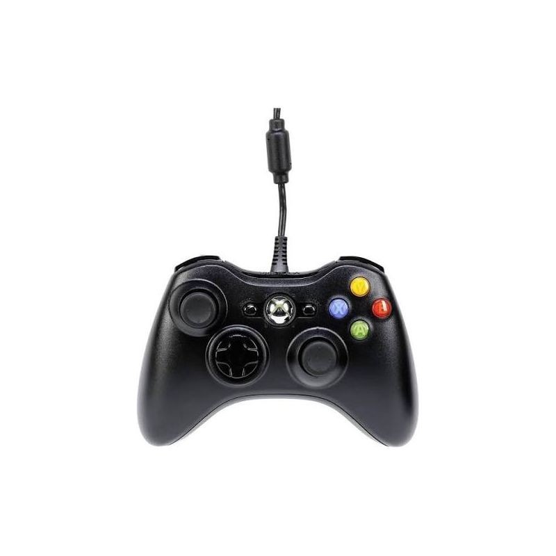 MANETTE FILAIRE XBOX 360 NOIRE