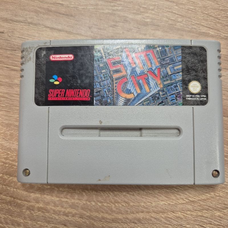 SIM CITY SUPER NINTENDO