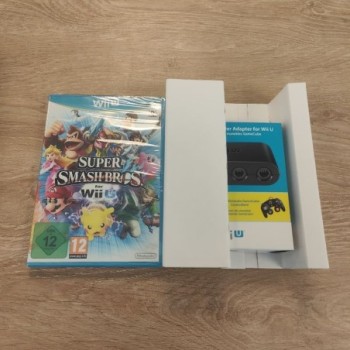Super Smash Bros. for Wii U + GameCube Controller Adapter for Wii U