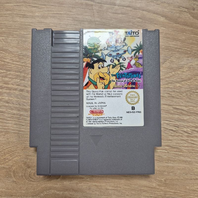 THE FLINTSTONE NES CARTOUCHE SEULE