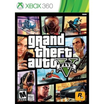 GTA GRAND THEFT AUTO 5 - XBOX 360