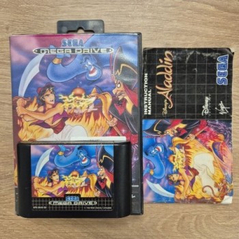 ALADDIN - MEGA DRIVE - BOITE ET NOTICE