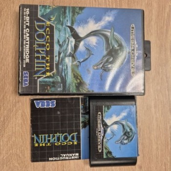 ECCO THE DOLPHINS - MEGA DRIVE complet
