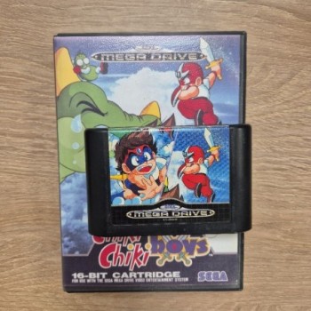 CHIKI CHIKI BOYS MEGADRIVE BOITE SANS NOTICE