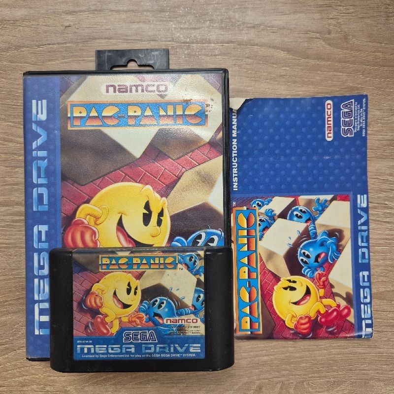 PAC PANIC - MEGA DRIVE - BOITE ET NOTICE