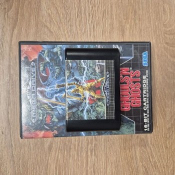 GHOULS'N GHOSTS - MEGA DRIVE - BOITE SANS NOTICE