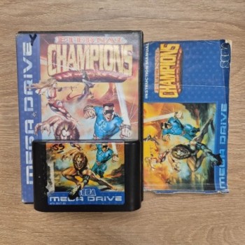 ETERNAL CHAMPIONS - MEGADRIVE - BOITE ET NOTICE