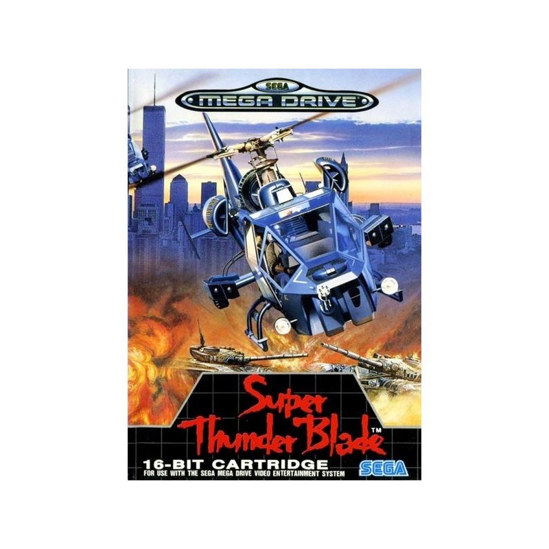 SUPER THUNDER BLADE - MD CARTOUCHE SEULE