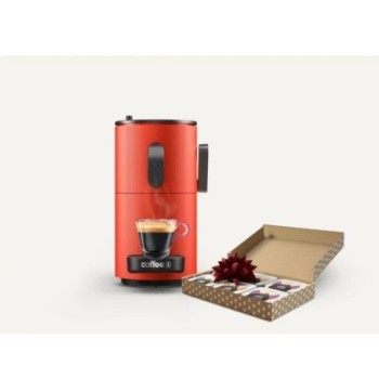 MACHINE A CAFE COFFEEB HORIZON RED + CARTON CAFE