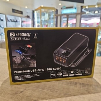Sandberg Powerbank USB-C PD 130W 50000