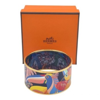 BRACELET HERMES TOUCANS DE PARADIS  TAILLE 65 FACTURE 2021