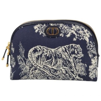 POCHETTE DIOR 30 MONTAIGNE JACQUARD BLEU MARINE 23 X 16 X 8 CM