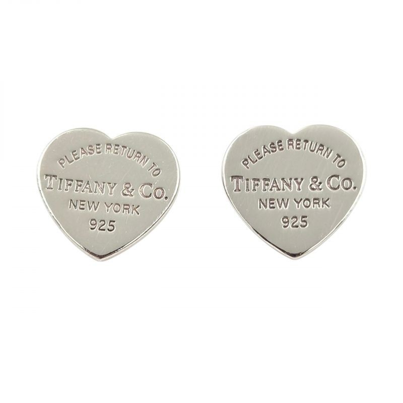 BOUCLES D OREILLES TIFFANY & CO ARGENT 925 1,5 X 1,3 CM