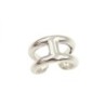 BAGUE HERMES OSMOSE PM ARGENT 925 T 56 BOITE