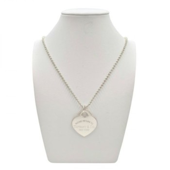 CHAINE TIFFANY & CO 24.45GR EN ARGENT 925 60CM PENDENTIF 3,2 X 4 CM