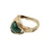 BAGUE GILBERT ALBERT OR JAUNE 18K 6.44GR T 55  4 BILLES