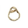 BAGUE GILBERT ALBERT OR JAUNE 18K 6.44GR T 55  4 BILLES