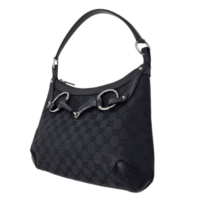 SAC GUCCI HORSEBIT NOIR 32 X 23 X 6 CM