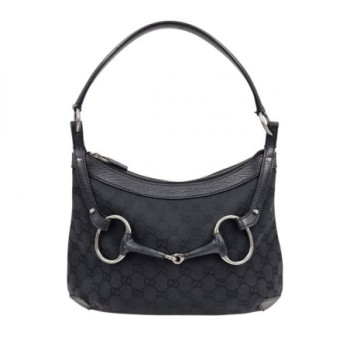 SAC GUCCI HORSEBIT NOIR 32 X 23 X 6 CM