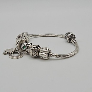 BRACELET PANDORA+CHARMS 34.86GRS