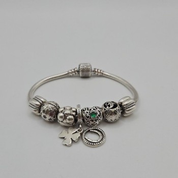 BRACELET PANDORA+CHARMS 34.86GRS