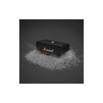 Marshall EMBERTON3BK Emberton III Portable Bluetooth Speaker - Black/Brass