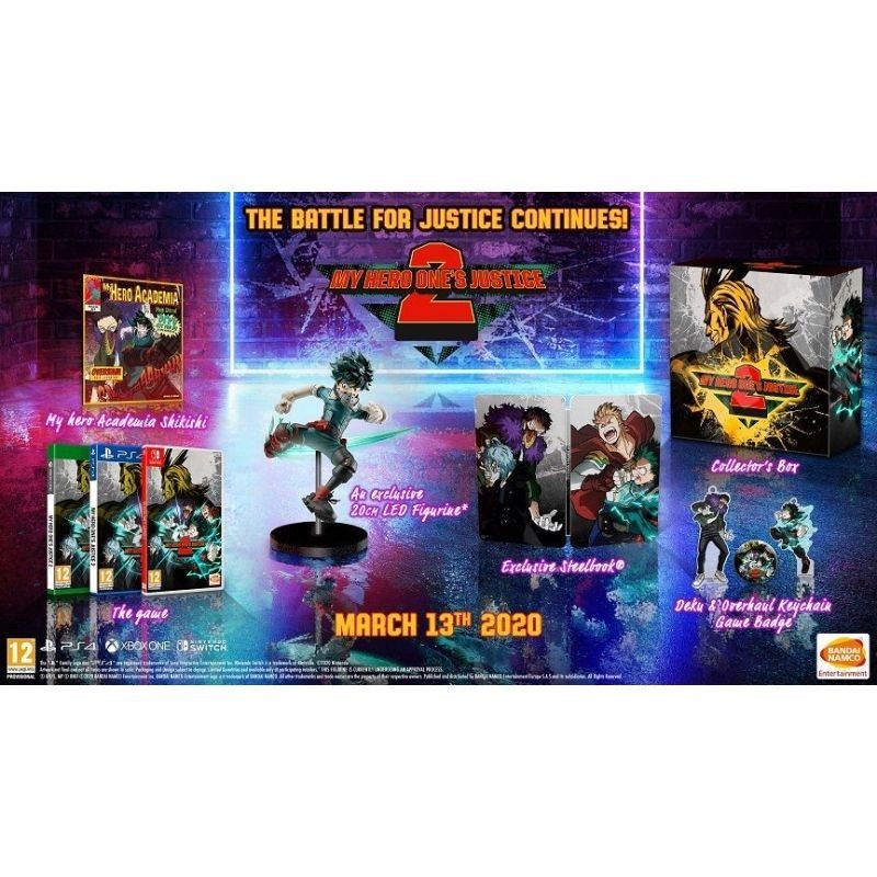 My Hero One's Justice 2 Collector's Edition PS4