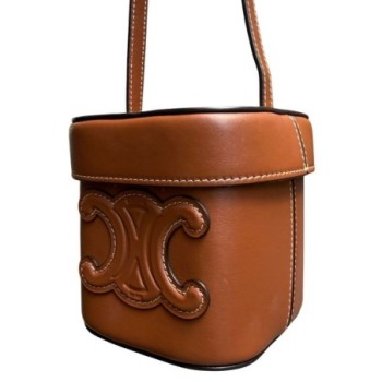 Sac a Main Celine Triomphe Marron en cuir